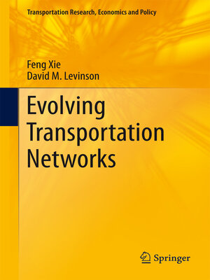 cover image of Evolving Transportation Networks